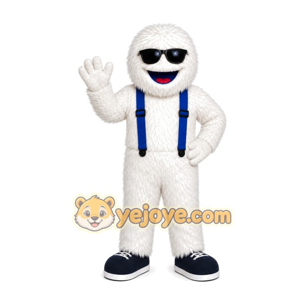Abominable Snowman Yeti Mascot Costume Abominable Snowman Yeti Mascot Costume