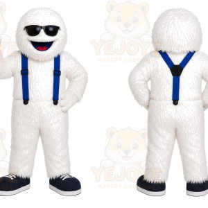 Abominable Snowman Yeti Mascot Costume