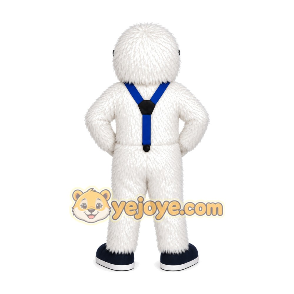 Abominable Snowman Yeti Mascot Costume