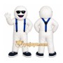 Abominable Snowman Yeti Mascot Costume