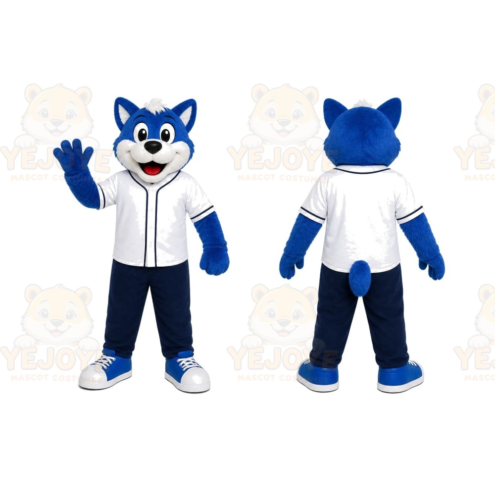 Blue Fox Sports Mascot Costume