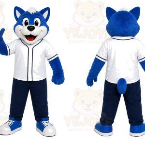 Blue Fox Sports Mascot Costume