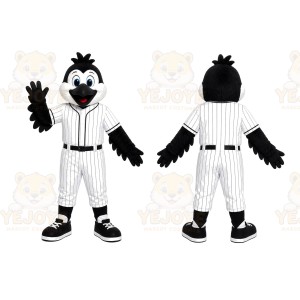 Black Bird Baseball Uniform Raven Mascot Costume