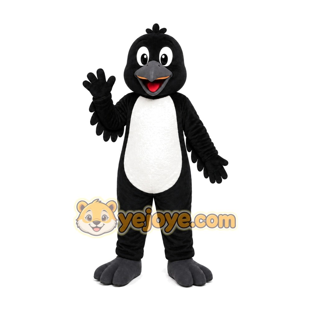 Black Penguin Mascot Costume Black Penguin Mascot Costume
