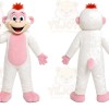 Pink Monkey Mascot Costume