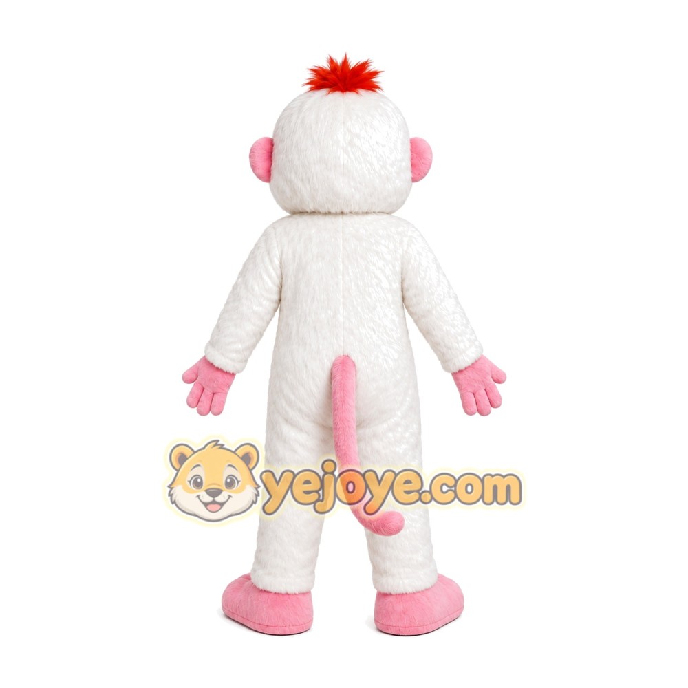 Pink Monkey Mascot Costume