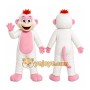 Pink Monkey Mascot Costume