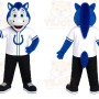 Blue Horse Sports Mascot Costume