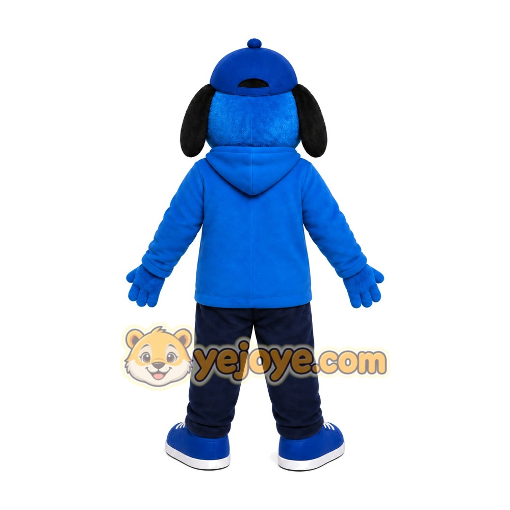 Blue Puppy Mascot Costume