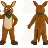 Brown Kangaroo Mascot Costume