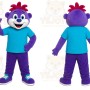 Purple Monster Mascot Costume