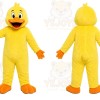 Yellow Chick Mascot Costume