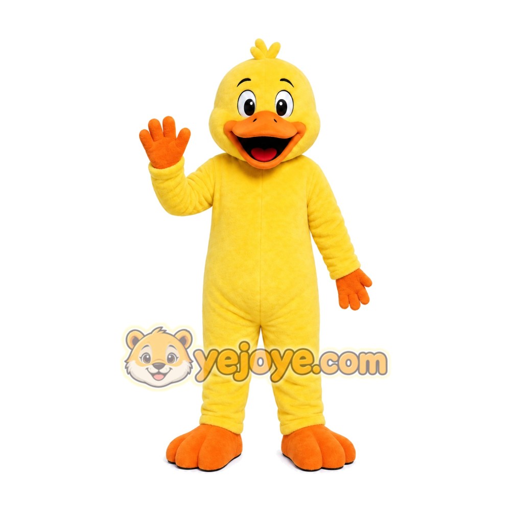 Yellow Chick Mascot Costume Yellow Chick Mascot Costume