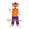 Orange Fox Mascot Costume Orange Fox Mascot Costume