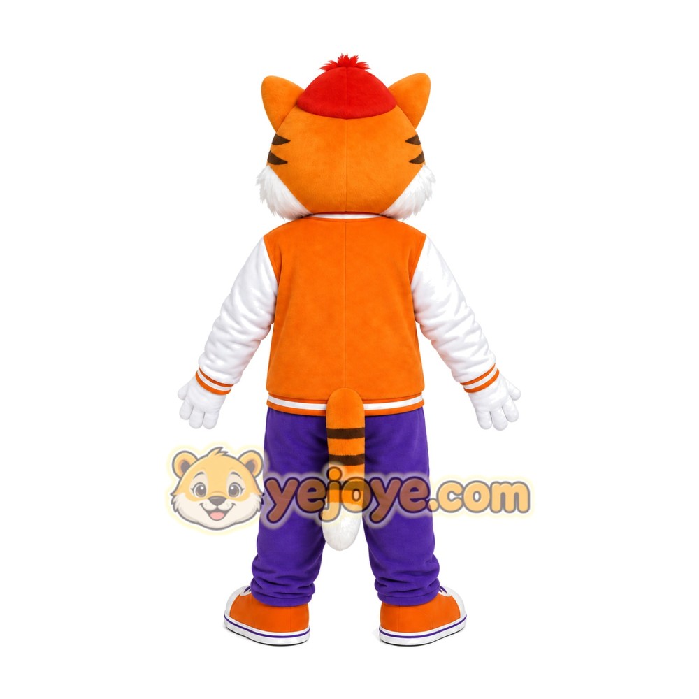 Orange Fox Mascot Costume Orange Fox Mascot Costume