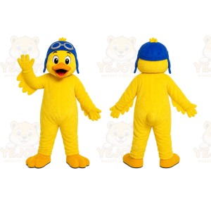 Yellow Chick Mascot Costume