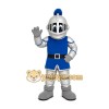 Blue Robot Knight Mascot Costume