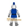 Blue Robot Knight Mascot Costume
