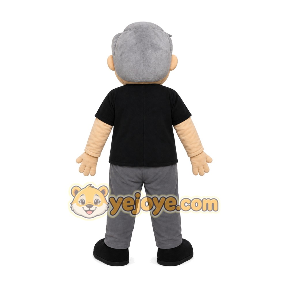 Old Man Character Mascot Costume