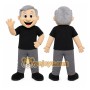 Old Man Character Mascot Costume
