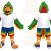 Colorful Parrot Mascot Costume