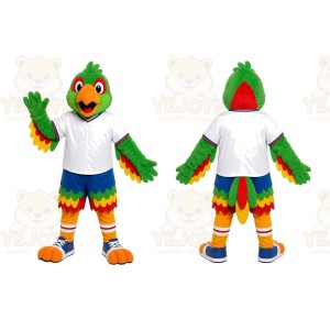 Colorful Parrot Mascot Costume