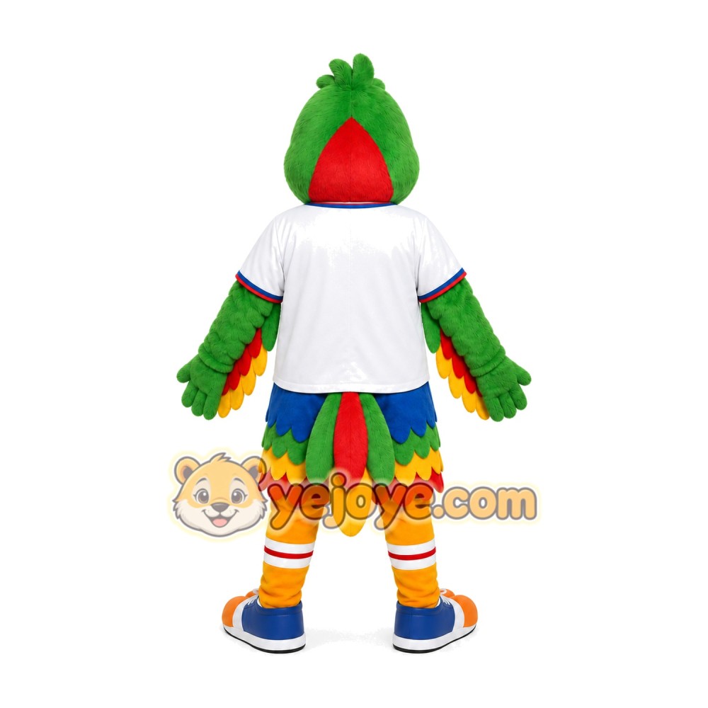 Colorful Parrot Mascot Costume