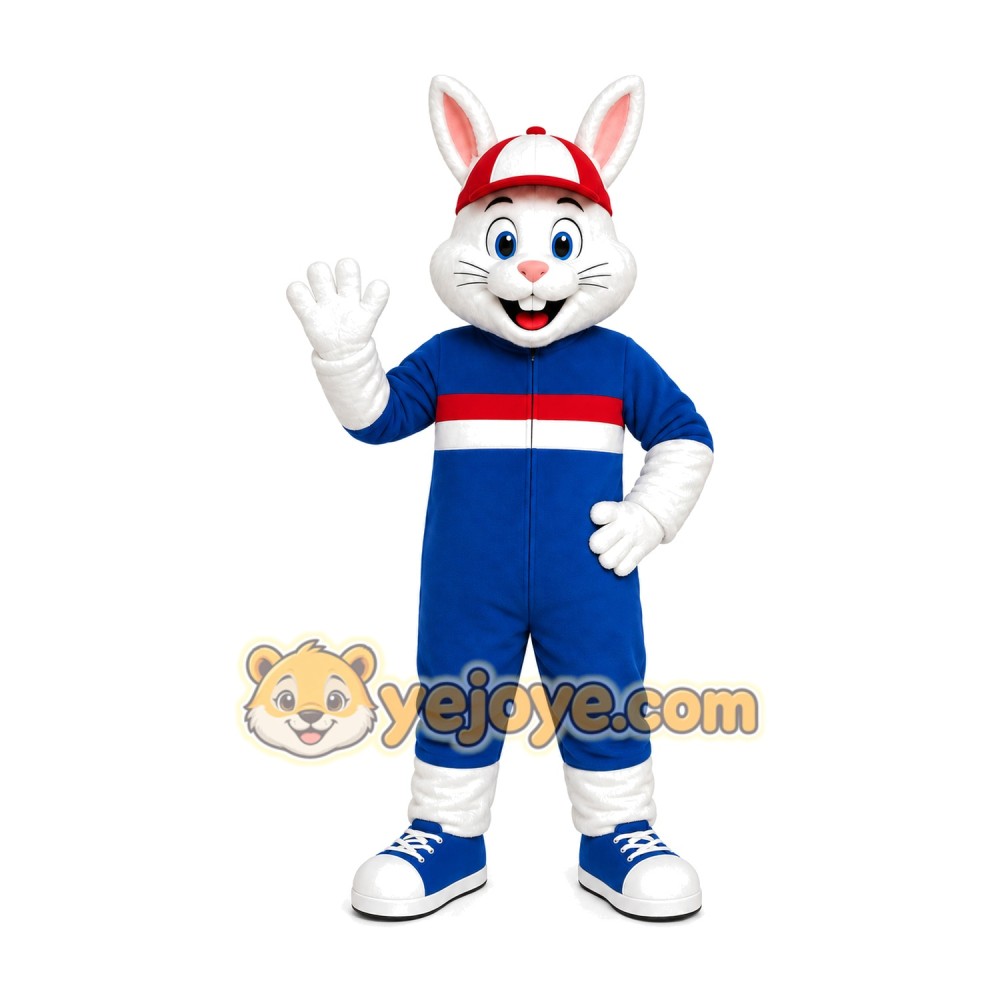 Rabbit Sports Mascot Costume Rabbit Sports Mascot Costume
