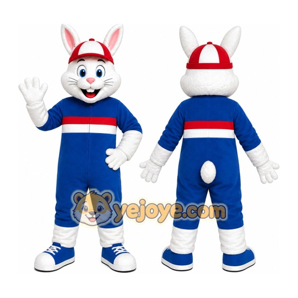 Rabbit Sports Mascot Costume