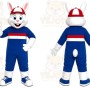 Rabbit Sports Mascot Costume