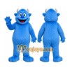 Blue Monster Mascot Costume Blue Monster Mascot Costume