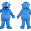 Blue Monster Mascot Costume