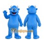 Blue Monster Mascot Costume