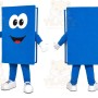 Blue Book Mascot Costume