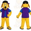 Yellow Puppy Mascot Costume