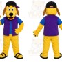 Yellow Puppy Mascot Costume