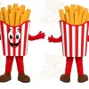 French Fries Character Mascot Costume Adult Size