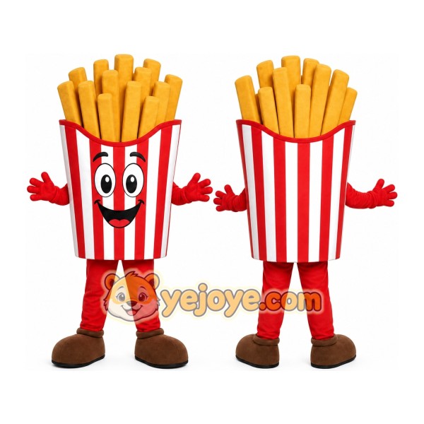 French Fries Character Mascot Costume Adult Size