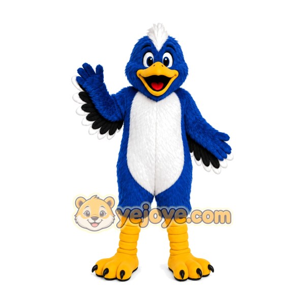 Blue Bird Mascot Costume