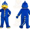 Blue Dragon Mascot Costume