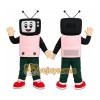TV Character Mascot Costume TV Character Mascot Costume