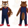 Chipmunk Overalls Mascot Costume