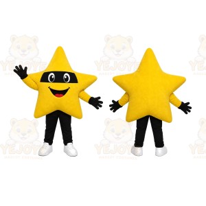 Yellow Star Mascot Costume