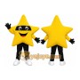 Yellow Star Mascot Costume