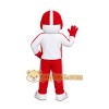 Red Racing Driver Mascot Costume Red Racing Driver Mascot Costume