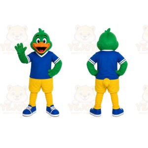 Green Duck Bird Mascot Costume