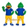 Green Duck Bird Mascot Costume