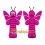 Purple Butterfly Mascot Costume
