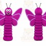 Purple Butterfly Mascot Costume