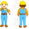 Builder Boy Mascot Costume